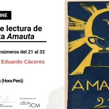 Curso de lectura de la revista Amauta. Tercer ciclo: números 21 a 32