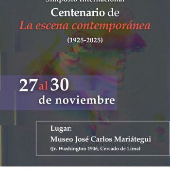 [Programa]-Simposio Internacional La Escena Contemporánea