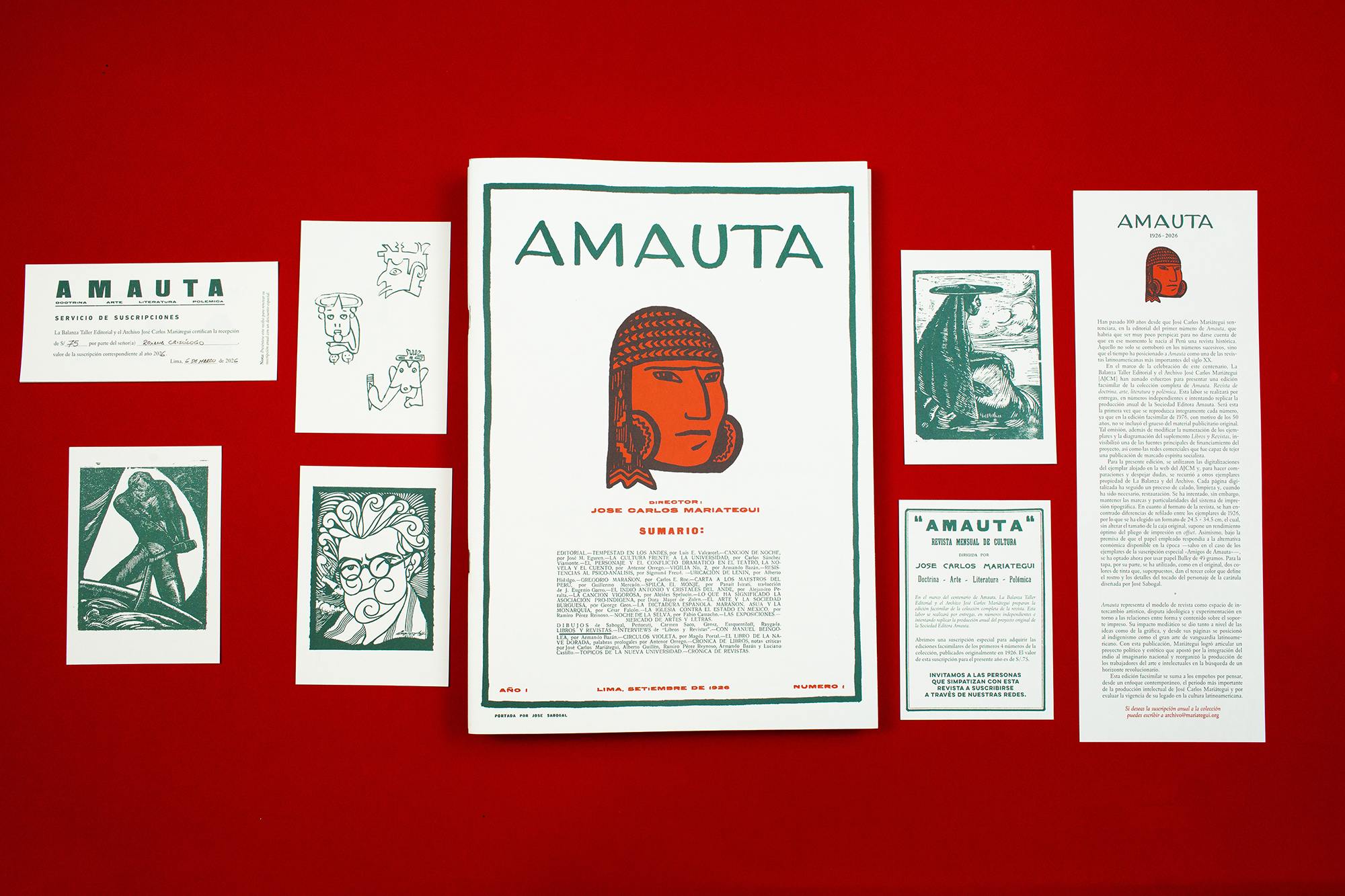 portada del número 1 de amauta